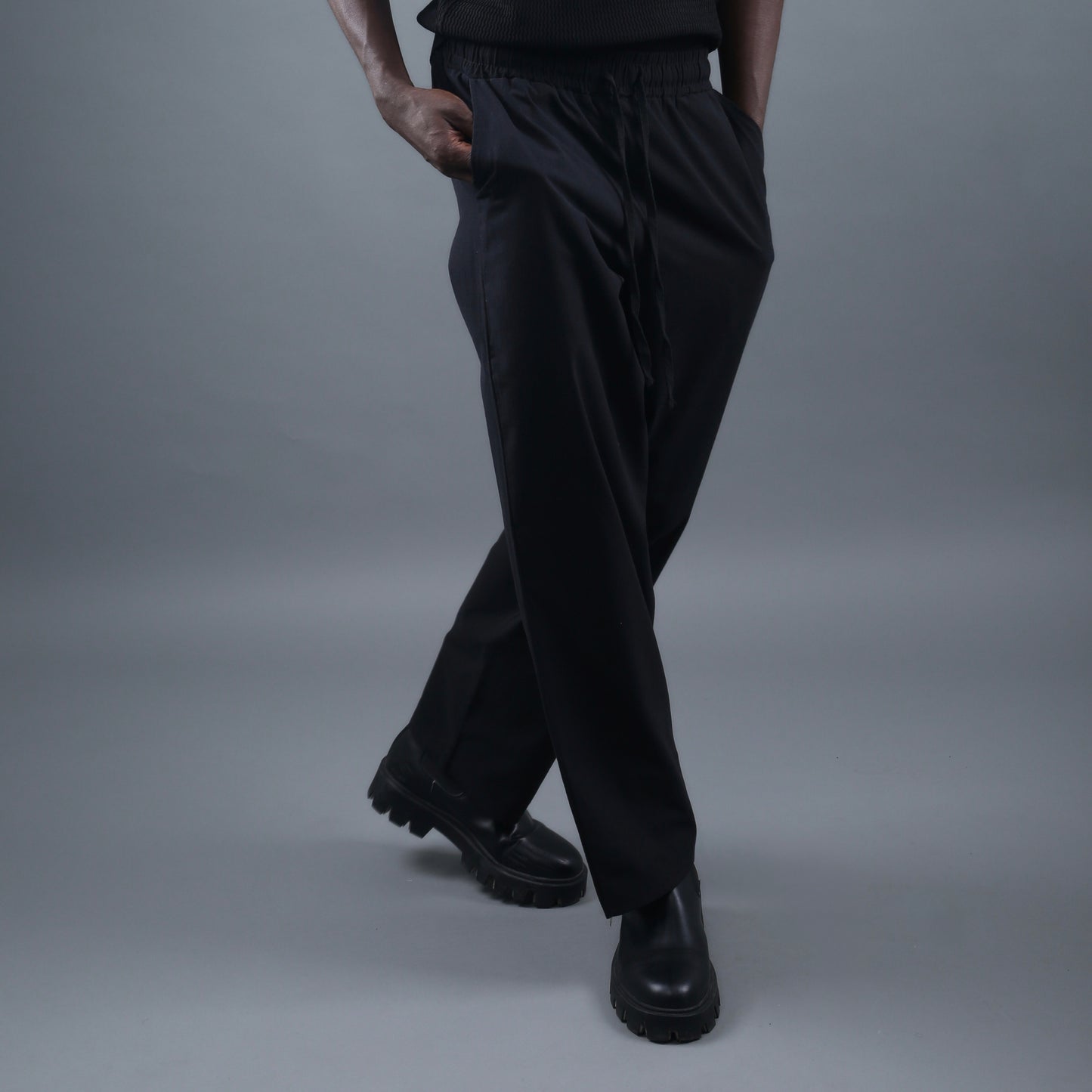 Linen Pants - Black