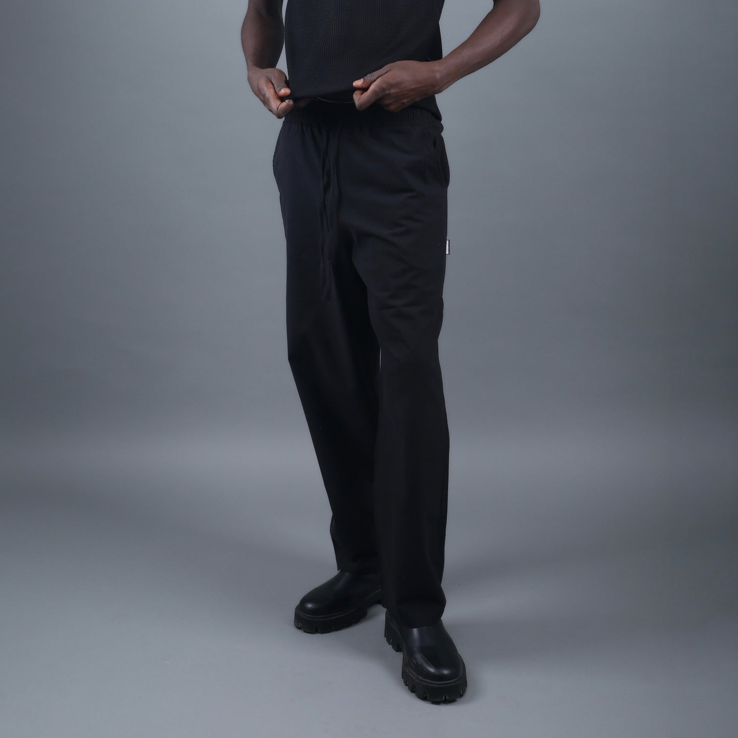 Linen Pants - Black