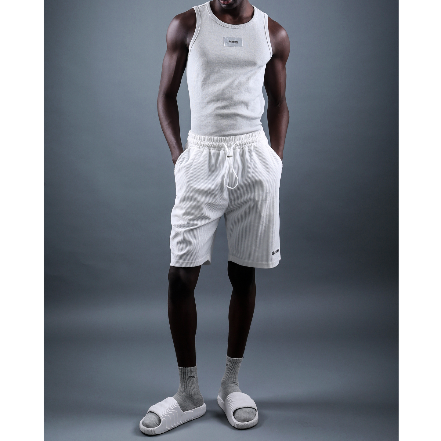 Loose Shorts - White