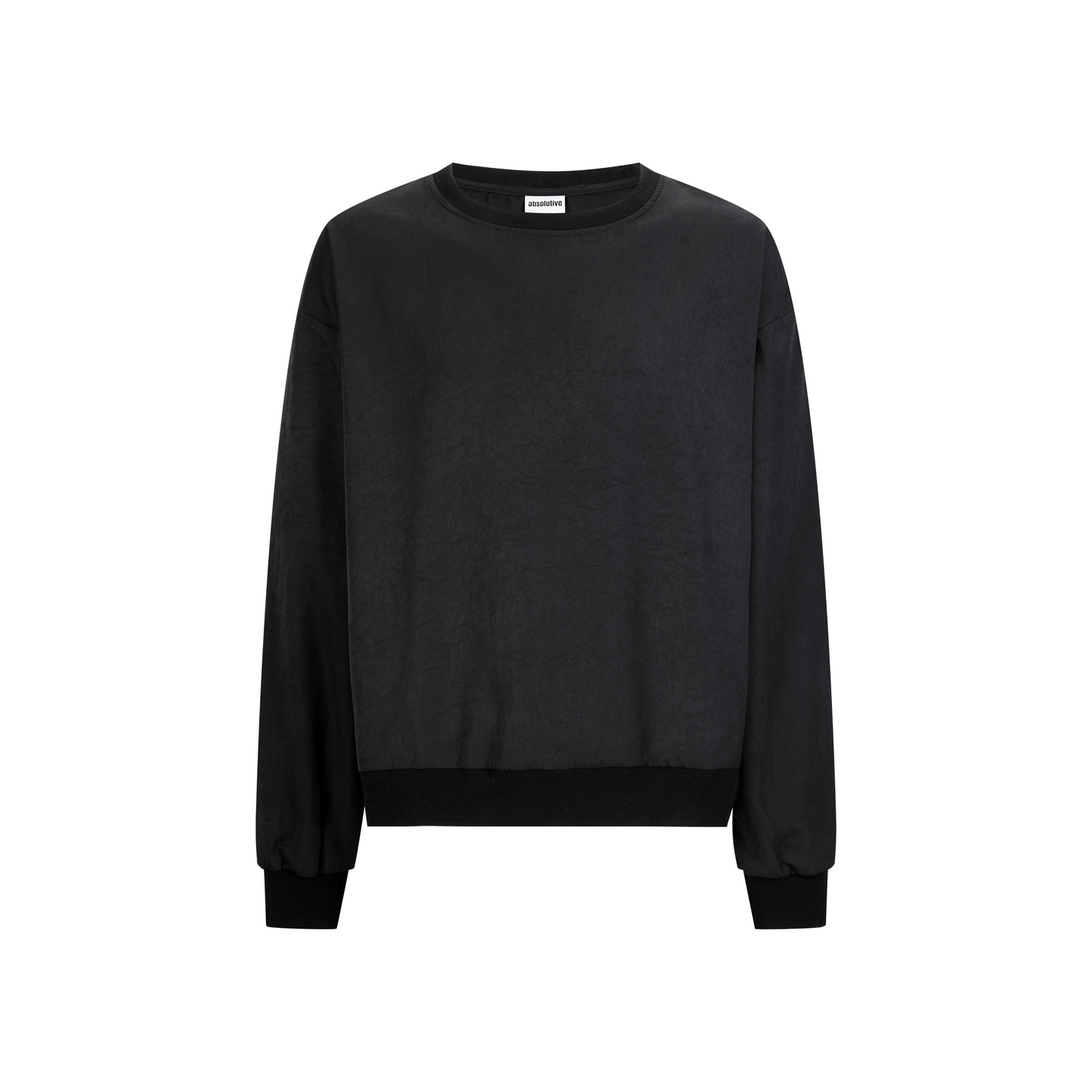 The Sweatshirt - Closed Eyes Black