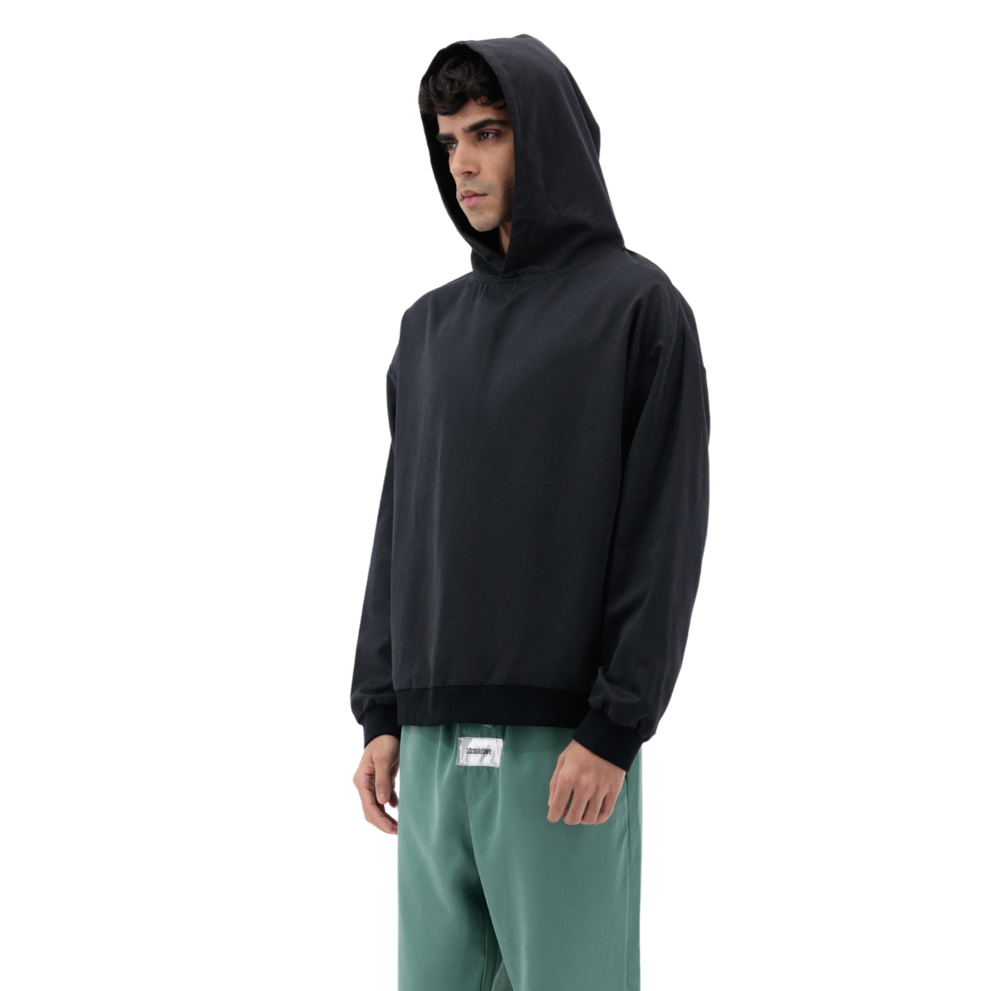Thinnest Hoodie® - Closed Eyes Black