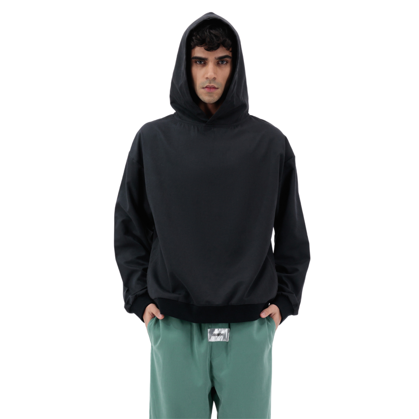 Thinnest Hoodie® - Closed Eyes Black