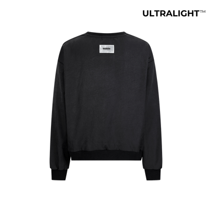 The Sweatshirt - Closed Eyes Black