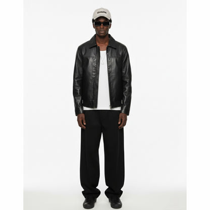 Leather Jacket - Black