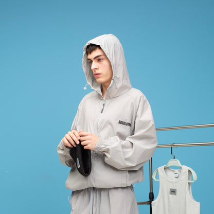 Track Zip-up - Gray