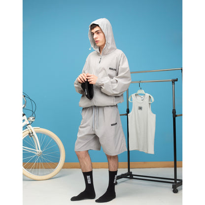 Track Zip-up - Gray