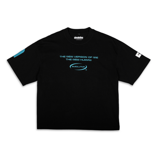 Cropped Tee - Black