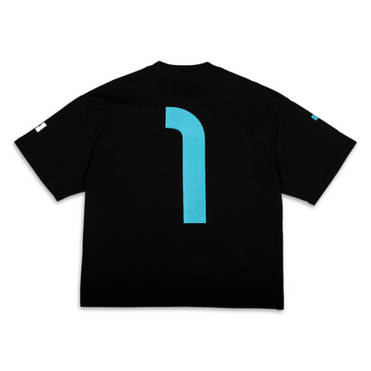Cropped Tee - Black