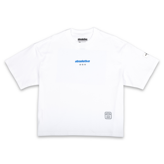 Cropped Tee - White