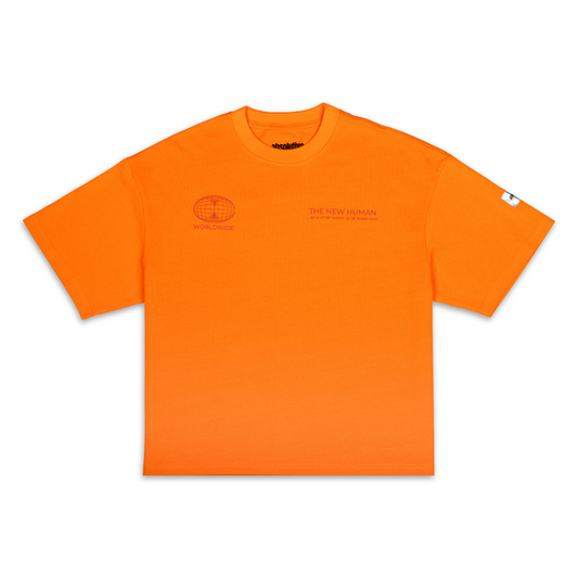 Cropped Tee - Orange